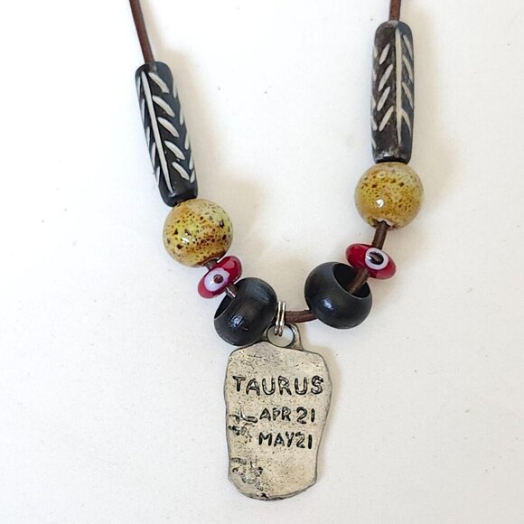 FUN NECKLACE LOT OF 4 DICE BLACK ONYX LOOK BEAD DECOR TAURUS - Picture 5 of 11